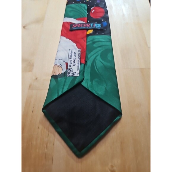 Lot Of 2 Specialties Hallmark Santa Playing Golf Tie's - Picture 8 of 12